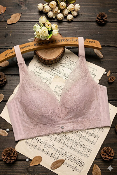 dorbe full coverage comfort bralette floral lace wireless bra