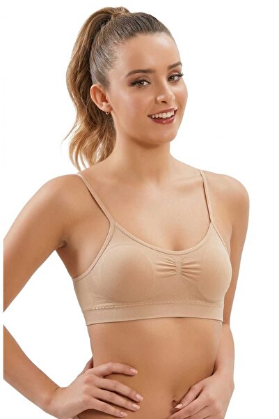 Funny Life Layza Form Πλεκτό Μπουστιέ χωρίς ραφές - Με λουράκια από σχοινί