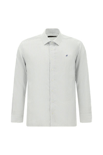 Abdullah Kiğılı Πουκάμισο - Ναυτικό μπλε - Casual