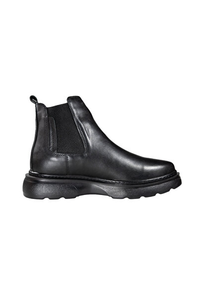 FRANCOMEN Norrsken Alex Korse Rubber Detail Chelsea Leather Boots