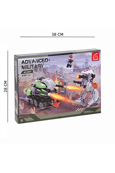 KESKİN SOUND Military Set 330 Piece Block Set