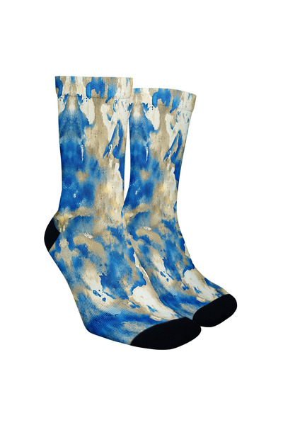 JENES Modern Art Inspired Abstract Patterned Design Socks