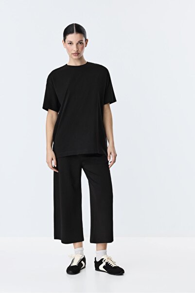 LEFTIES Dökümlü culotte pantolon