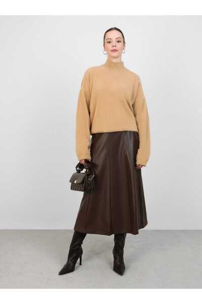 mood Λιτό πουλόβερ - Μπεζ - Κανονική εφαρμογή