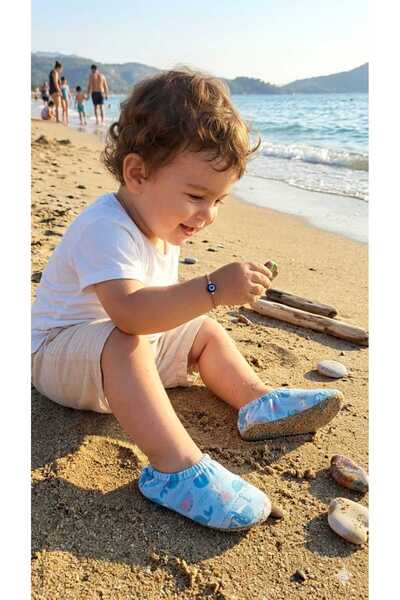 BEYAZ BEBE Talpă anti-alunecare, flexibilă, cu uscare rapidă, pantofi de mare...