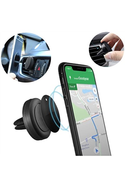 Araç İçi Mıknatıslı Telefon Tutucu - Oto Manyetik Telefon Tutucu - Oto Telefon Tutucu -Telefon Tutma