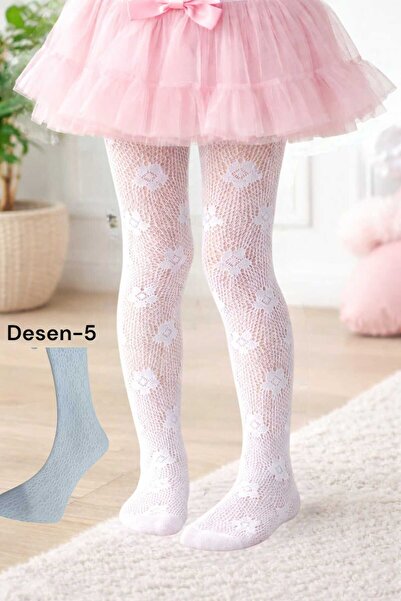 erceys Κάλτσες - Λευκό - Patterned