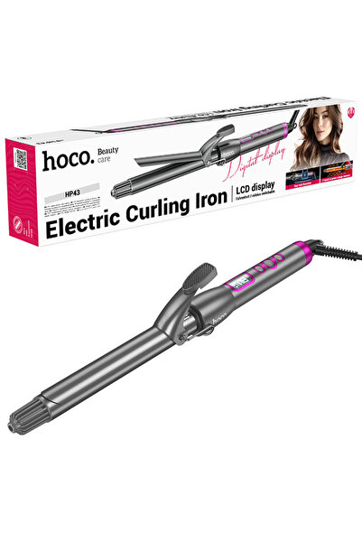 AUDIOX Hoco (HP43) Ηλεκτρικό Ψαλίδι για Μπούκλες με Ρύθμιση Θερμοκρασίας, Ψηφ...