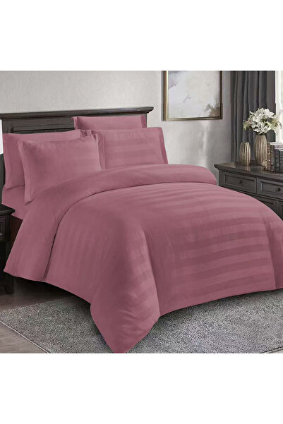 Pucioasa Damask bed linen with elastic for double bed Pucioasa, SDP 4 pieces,...