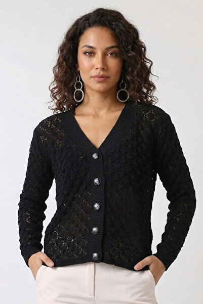 Marvine Ζακέτα - Μαύρο - Κανονική εφαρμογή