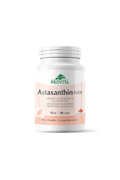 provita Ασταξανθίνη Φορτέ, 15 mg, 30 κάψουλες
