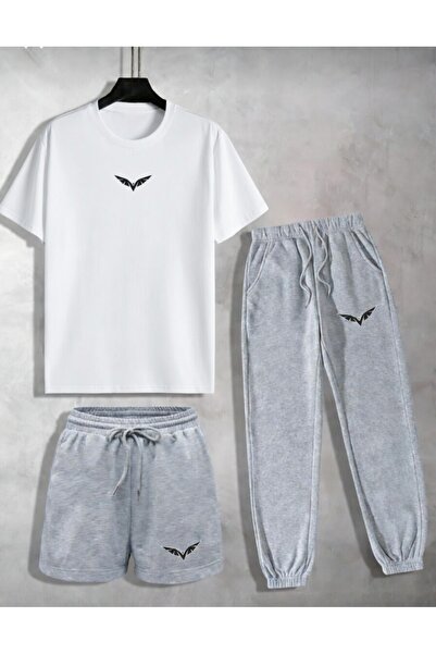 Gutsy ΣΕΤ ΤΡΙΩΝ ΤΕΜΑΧΙΩΝ: ΜΠΛΟΥΖΑΚΙ, ΦΟΥΤΕΡ, ΣΟΡΤΣ ΜΕ ΣΤΑΜΠΑ ΜΙΚΡΟΥ ΑΕΤΟΥ ΓΙΑ...