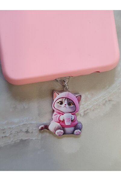 ZB Aksesuarda Moda TYP-C UYUMLU ŞARJ GİRİŞ KORUMA CHARMI TELEFON CHARM TYP-C