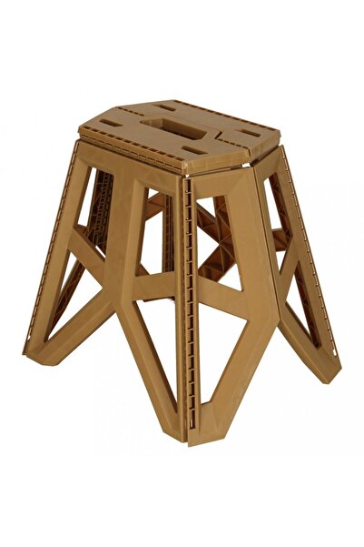 Ikonka Scaun pliabil pentru camping 40 cm Brown