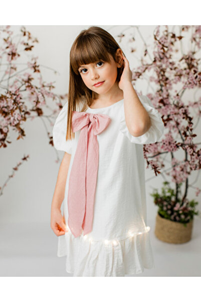 fustite cu luminite Φόρεμα - Λευκό