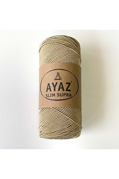 Ayaz Slim Supla Mumlu İp, Runner İpi 200 Gr (%80 Pamuk %20 Poly.) 2199