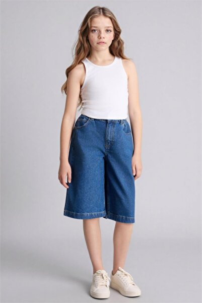 DeFacto Τζιν Σορτς για Κορίτσια G6353A826SM