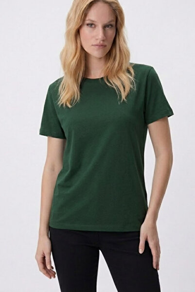 MATERIAL T-Shirt - Πράσινο - Χαλαρό