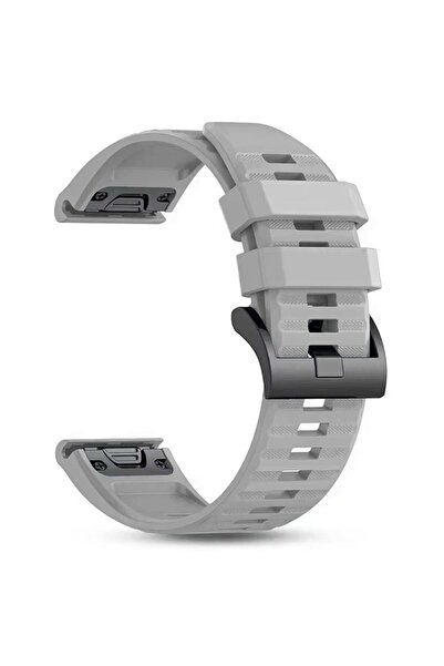 CaseOnn Garmin fenix 8 - 51 mm, Solar, Sapphire Kordon Silikon Quickfit Özell...