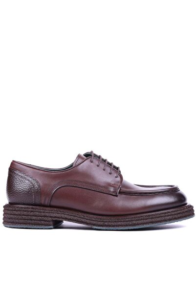 Shoetyle - Genuine Leather Brown Casual Men's Shoes - 250-760-01