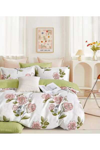 Talo Σετ διπλά σεντόνια - Πολύχρωμο - Ανθεκτικό στο ξεθώριασμα