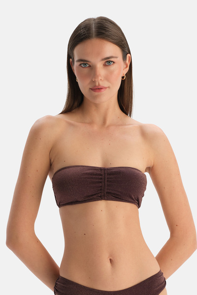 Dagi Σουτιέν μπικίνι - Καφέ - Animal print