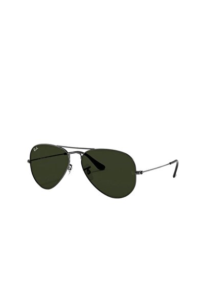 Ray-Ban ΑΒΙΕΙΤΟΡ ΚΛΑΣΙΚΑ ΓΥΑΛΙΑ ΗΛΙΟΥ ΠΟΛΥΤΕΛΕΙΑΣ ΓΚΡΙ ΑΝΘΡΑΚΙ/ΠΡΑΣΙΝΟ G-15