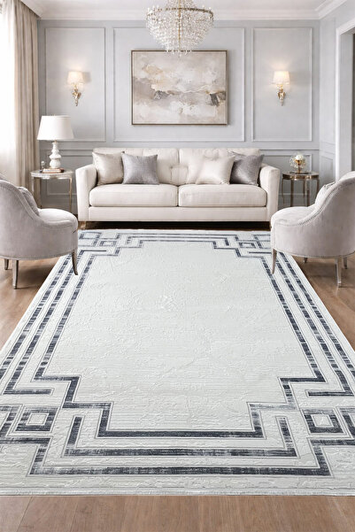 ünalcarpet 4 Metrekare - 6 Metrekare Modern Kalın Sık Dokuma Salon ve Oturma ...
