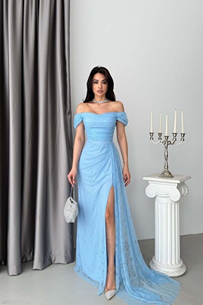 Serica Moda Βραδινό φόρεμα & φόρεμα χορού - Μπλε - Γοργόνα