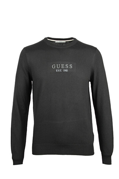 Guess Doran Erkek İpek Yün Karışımlı Triko