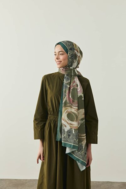 Modakaşmir Antique Desen Medine İpeği Şal
