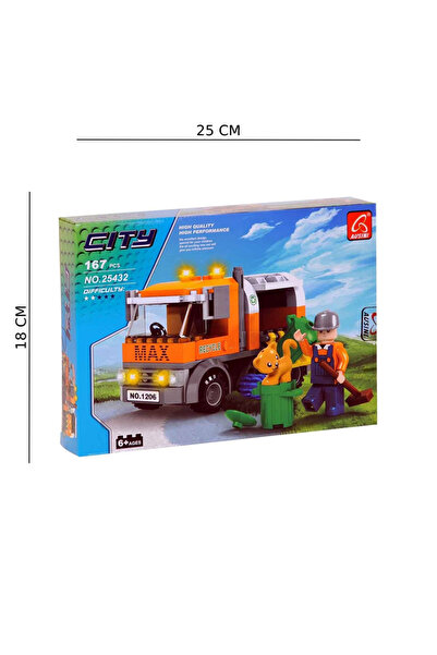 KESKİN SOUND City Set 167 Piece Block Set