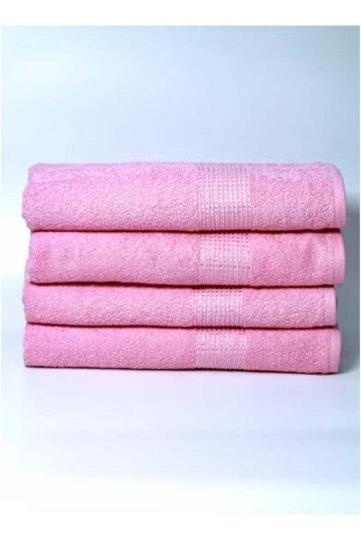 Baltic Linen طقم مناشف حمام من 4 قطع، 100% قطن، فائق النعومة، مضاد للبكتيريا،...