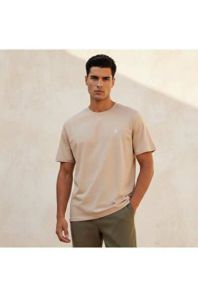 Emperor Men Regular Fit Crew Neck Short Sleeve T-shirt