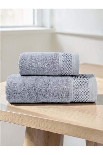 Baltic Linen Cascade Towel Set Pack of 2 | 100% Cotton 750 GSM | Bath Towel 7...
