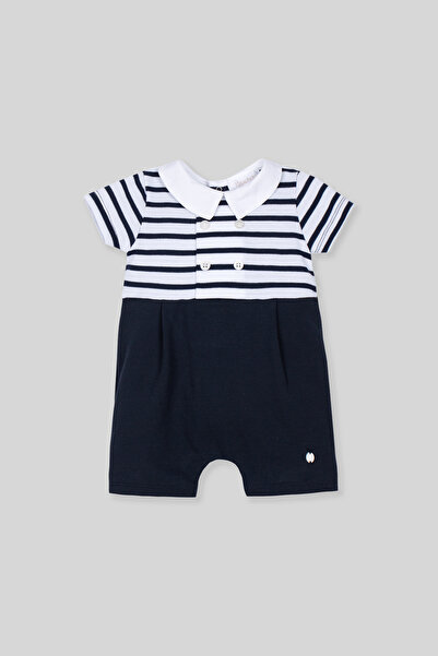 Patachou Newborn Blue Jumpsuit