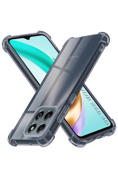 DAMUR Husa Clear Anti-Soc Honor X6b, Protectie Colturi AirBag, Fumuriu