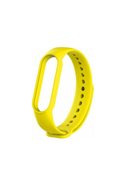 OEM Λουράκι Σιλικόνης Xiaomi Mi Band 5 - Κίτρινο