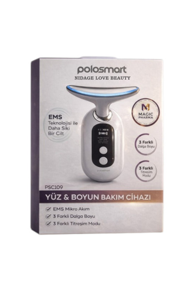 NIDAGE LOVE BEAUTY Polosmart PSC109 Yüz & Boyun Bakım Cihazı EMS Teknolojisi