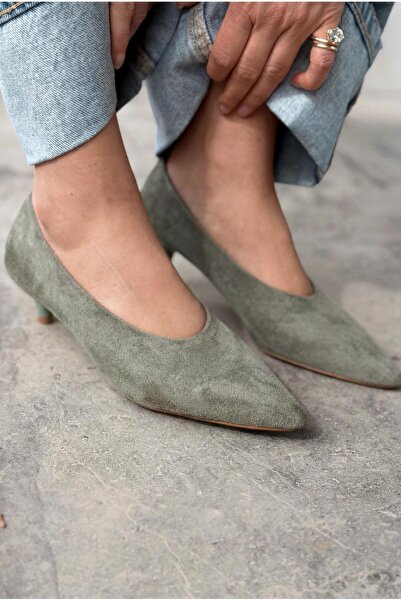 I Love Shoes Γόβες - Χακί - Κομψό/Νύχτα