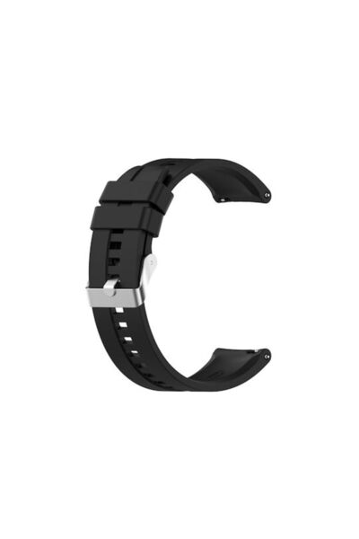 OEM Λουράκι Σιλικόνης Ασημί Κούμπωμα Xiaomi Watch S4 Black