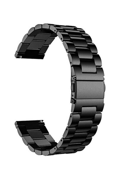 OEM Λουράκι Ανοξείδωτο Ατσάλι Μαύρο (Amazfit GTR 2/GTR 2e)