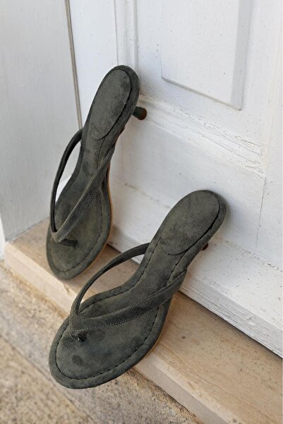 I Love Shoes Mules - Χακί - Casual