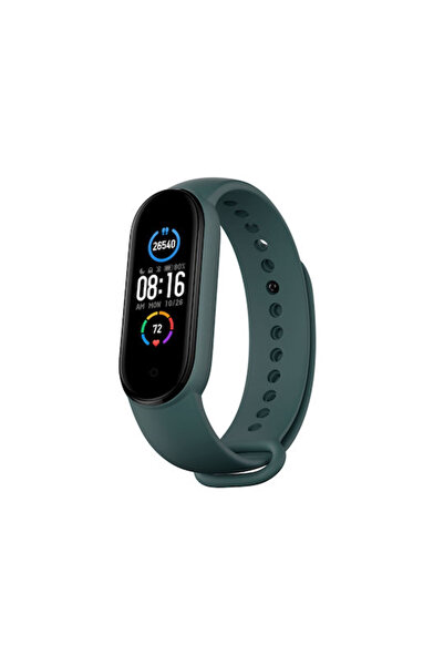 OEM Λουράκι Σιλικόνης Mi Band 5 - Band 6 - Σκούρο Πράσινο