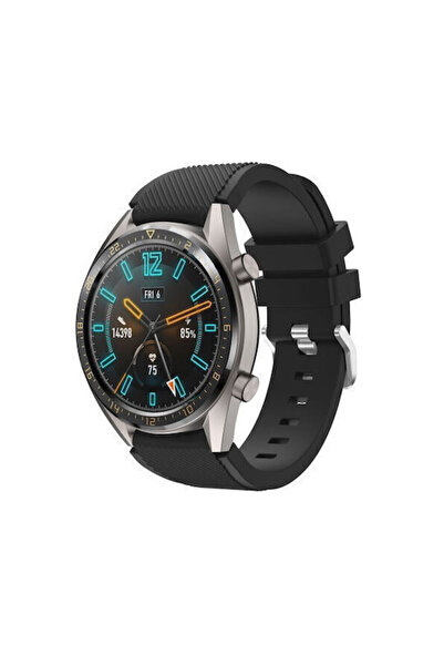 OEM Λουράκι Σιλικόνης με Υφή Τουίλ για Realme Watch 5, 22mm, Μαύρο