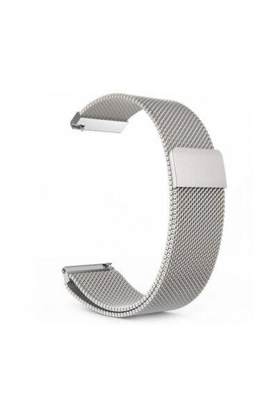 OEM Λουράκι Ανοξείδωτο Ατσάλι Ασημί (Amazfit Bip 5) 3435AT6560