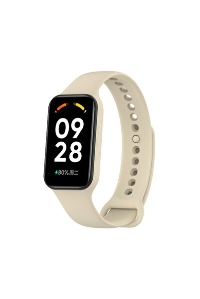OEM Λουράκι Σιλικόνης για Redmi Smart Band 2 / Mi Band 8 Active – Starlight