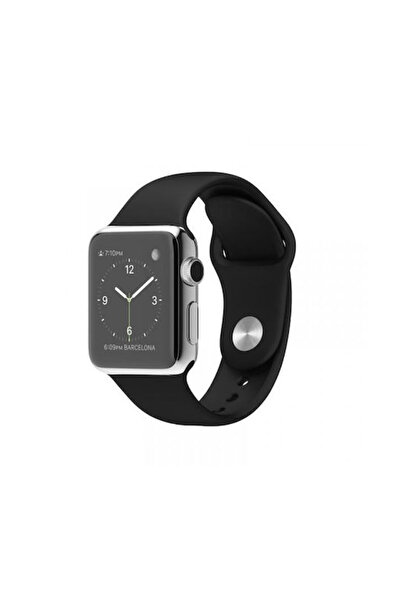 OEM Ανταλλακτικό λουράκι Apple Watch 42/44mm Smoothband Μαύρο