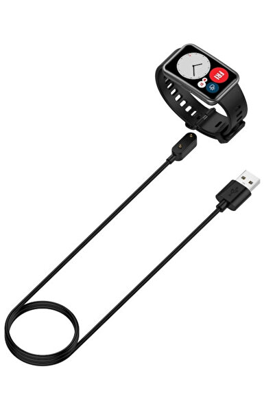 OEM Mαγνητικό καλώδιο φόρτισης Μαύρο (Huawei Watch Fit 2)