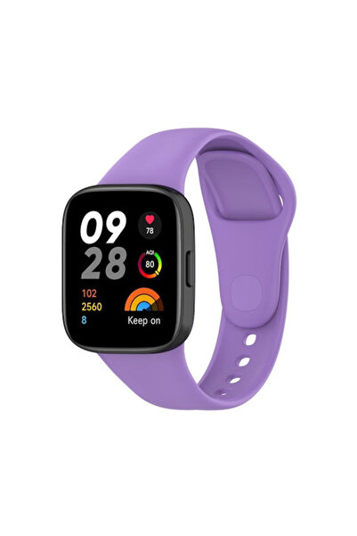 OEM Μονόχρωμο Λουράκι Σιλικόνης Μωβ (Redmi Watch 3 Active) SYA002194601C